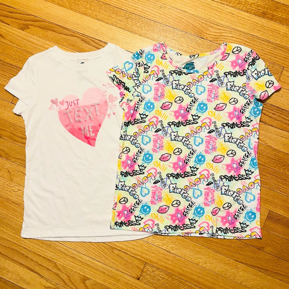 2 tops both size 14 girls….Never Been Worn!!!